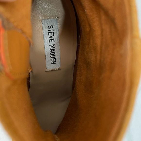 Steve Madden Gratify Cognac Sue - Picture 9 of 10